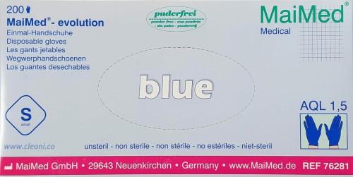 Reflexx N80B200, guanto monouso, nitrile, taglia M, peso 3gr, 200 pezzi