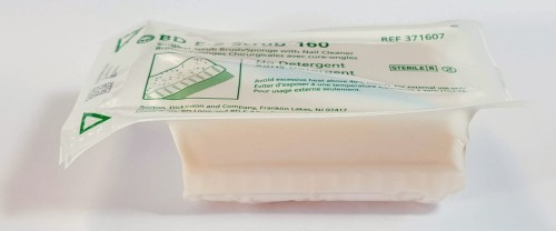 BD E-Z Scrub 160 szczoteczki do terapii sensorycznej odbiór Poznań szybka wysyłka sklep internetowy www.cleani.co real foto chirurgiczna bez detergentu z pilniczkiem do czyszczenia paznokci.jpg