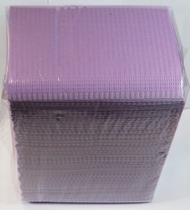 Serwety podfoliowane 2x papier + folia w składce 33x45cm SoftMed WRZOSOWE op. 125szt