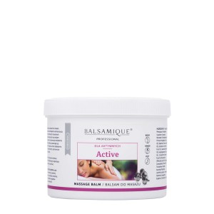 Balsamique Sport ACTIVE Massage Balm  500ml BALSAM lipożel do masażu powysiłkowego