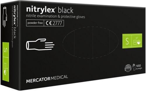 Mercator nitrylexr-black czarne rękawiczki nitrylowe rozmiar S 100szt hurt detal sprzedaż stacjonarna odbiór osobisty Poznań CLEANICO.png