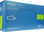 Rękawice nitrylowe Białe MERCATOR NITRYLEX classic WHITE a'100 r. S
