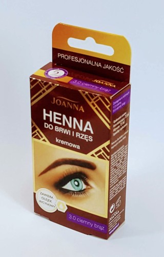 Henna do brwi i rzęs brązowa nr 3 kremowa w komplecie z aktywatorem 2x15ml odbiór osobisty Poznań wysyłka www-cleani-co.jpg