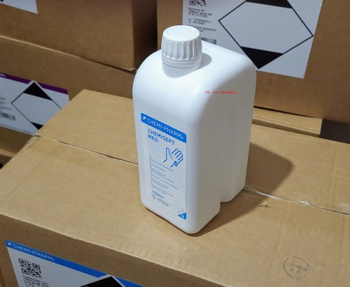Chemisept Med 1L zapas zakrętka płyn do dezynfekcji rąk i skóry sprzedaż stacjonarna sklep internetowy hurownia Poznan www-cleani-co.jpg