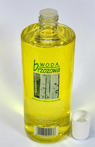 Woda brzozowa 500ml kulpol wzmacnia cebulki włosowe ean 5902880040136.jpg