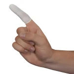 Med-Comfort Latex finger cots PF bezpudrowe paluszki lateksowe nakładki na palce  100szt. rozm.4