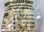 Ampri Med-comfort 01035_latex-fingerlinge puderfrei bezpudrowe lateksowe nakładki na palce Poznań dystrybutor Hurtownia CLEANICO