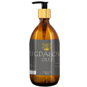 Olej do masażu czysty MIGDAŁOWY extra virgin raw almond oil  200 ml