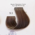 BeColor 9.1 bardzo jasny blond popielaty Biondo Chiarissimo Cenere Very Light Blonde Ash ammonia free hair color creme Farba do włosów bez amomiaku z kawiorem collagenem keratyną Poznań CLEANICO.jpg