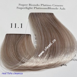 BE COLOR 12MIN 11.1 popielaty super jasny platynowy blond farba do włosów bez amoniaku 100ml