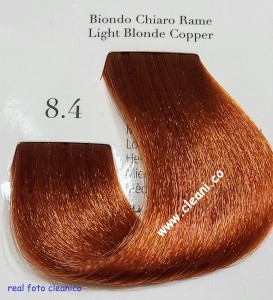 BE COLOR 12MIN  8.4 miedziany jasny blond farba do włosów bez amoniaku 100ml