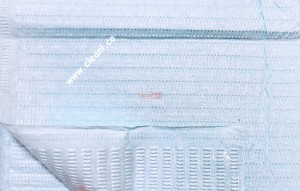 Serweta podfoliowana składka 33x48cm Aseo NIEBIESKA a'500 sztuk