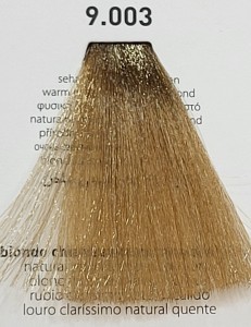  9.003 naturalny bardzo jasny ciepły blond krem koloryzujący farba do włosów RR Line 100ml