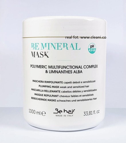 Be Mineral Mask 1000ml be hair nawilżająca maska mineralizująca zakwaszajaca do wlosow slabych Poznan ean 8008277313436.jpg