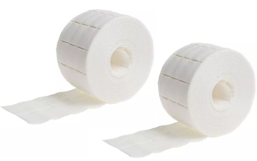 Waciki bezpyłowe lignina wata celulozowa 4x5cm x 500szt rolka x 2 rolki Med Comfort Ampri 34000 ean4044941042848.jpg