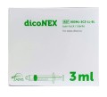 Zarys dicoNEX strzykawki 3ml 3-czesciowe luer-lock precyzyjna strzykawka jednorazowego użytku jałowa 100szt odbiór osobisty Poznań sprzedaż detaliczna i hurtowa CLEANICO.jpg