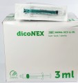 strzykawka 3ml zarys diconex z silikonowym tloczkiem 3 czesciowa z gwintem na igle typu luer lock Poznan 5907996862139 oraz opakowanie zbiorcze.jpg