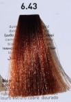  6.43 miedziano złoty ciemny blond krem koloryzujący farba do włosów RR Line 100ml