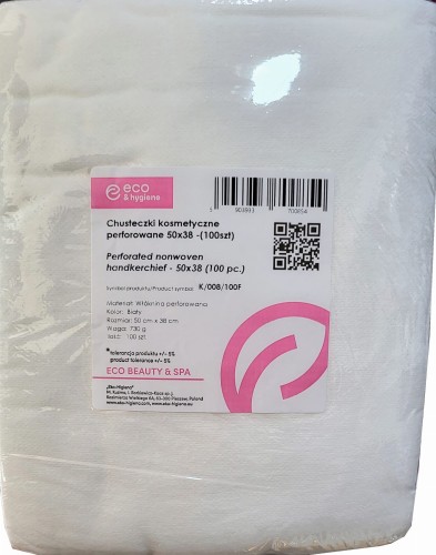 chusteczki kosmetyczne wloknina perforowana delikatna i miekka 100sztuk 50x38cm k-008-100F 5903933700854.jpg