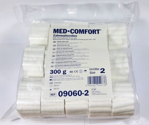 ampri med-comfort bawelniane waleczki stomatologiczne sepatatorki pedicure 300g ref 09060-2  4044941040738.jpg