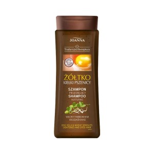 Joanna Tradycyjna Receptura ŻÓŁTKO Proteiny Kiełki Szampon do blond i rozjaśnianych 300ml