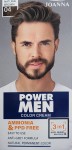 Joanna Power Men 4.0 Color cream cover 04 NATURAL BROWN Brązowa farba męska do brody wąsów włosów bez amoniaku