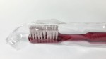 Szczoteczka jednorazowa do zębów z pastą Med-Comfort Dent bordowa  1szt