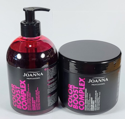 Joanna boost complex szampon odzywka wychladzajaca z rozowym refleksem real fot cleanico Poznan.jpg