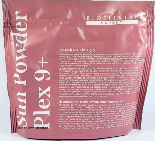 sun powder plex 9 proszek rozjasniajacy z pleksem 500g bioelixire expert ean 5903769542352 fot real cleanico 2023-11 - nowa szata graficzna - wczesniej srebrna.jpg