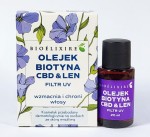 Bioelixire serum Olejek BIOTYNA CBD LEN filtr UV chroni i wzmacnia 20ml