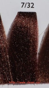  7/32 AlterEgo techno fruit color farba do włosów 100ml 7.32 blond beżowy (złoty irys)