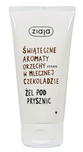 ziaja swiateczne aromaty zel pod prysznic orzechy w mlecznej czekoladzie 160ml fot real cleanico poznan ean 5901887010692-.jpg