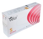 Rękawice nitrylowe NIEBIESKIE VELO NITRILE blue a'100 r  S
