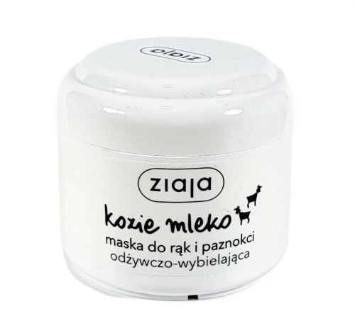 ziaja kozie mleko maska do rak i paznokci odzywczo - wybielajaca 75ml ean  5901887017745 real fot cleanico poznan 2024-01--.jpg