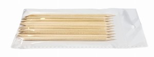 Patyczki drewniane do manicure i pedicure 11,5cm standardowe a'10