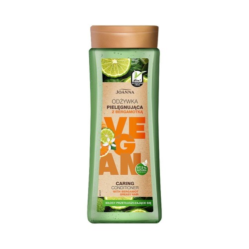 Joanna-vegan-odzywka-pielegnujaca-z-bergamotka-300g do wlosow przetluszczajacych sie odobiór Poznan CLEANICO.jpg