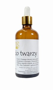 Olejek do twarzy SEZAM+MIGDAŁ extra virgin raw oil  100ml