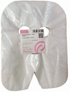 Maski do zabiegów kosmetycznych włókninowo-foliowe na twarz i szyję 100szt