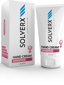 SOLVERX Sensitive Skin Woman Hand Cream Krem do rąk skóra wrażliwa 50ml