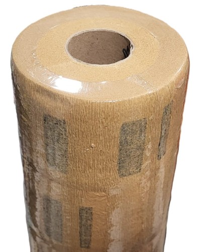 kołnierz fryzjerski papier krepa brazowy ekologiczny tuyb 5 rolek po 100 kolnierzy 5903933707365 real fot cleanico poznan sklep fryzjerski 2024.jpg