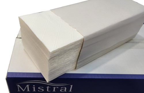 Mistral V-3000 23x23cm reczniki w skladce czysta celuloza 2 warstwowa gofrowana PREMIUM ean 5904506988921 dostepnosc od reki poznan cleanico.jpg