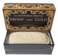 la saponiera firenze ebony and gold  citrus spices scented soap 300g naturalne ogromne mydlo o zapachu cytrusowym z przyprawami korzennymi real fot cleanico poznan 2024 -.jpg