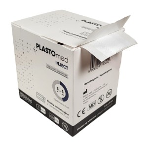 Plastry poiniekcyjne z nacięciem co 2cm x 4cm x 5m PLASTOmed INJECT