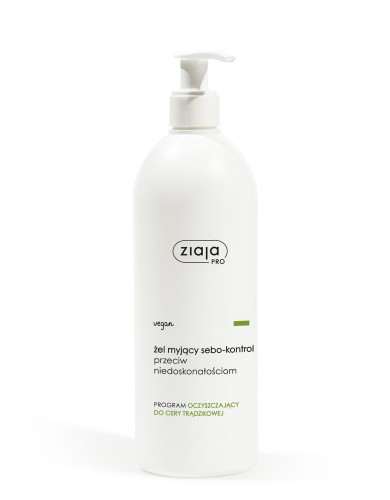 ziaja pro zel myjacy sebo kontrol przeciw niedoskonalosciom do skory tradzikowej 500ml ean 5901887002512-cleanico-poznan.jpg