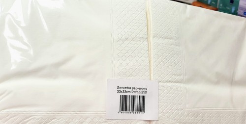 serwetki gastronomiczne 2w 33x33cm 250szt  5904506988914 - real fot cleanico poznan 2025.jpg