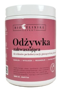 Bioelixire expert Odżywka zakwaszająca pH3.9 do włosów po koloryzacji puszących się 1000ml