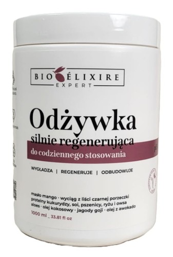 5905562764177 bioelixire odzywka silnie regenerujaca do codziennego stosowania  wygladzajaca 1000ml real fot cleanico poznan 2025-03.jpg