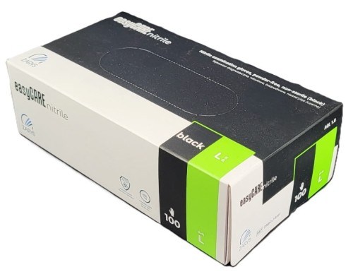 ZARYS RNBCL10001 5907996844647 rekawice easycare nitril czarne mocne L real fot cleanico poznan 2025.jpg