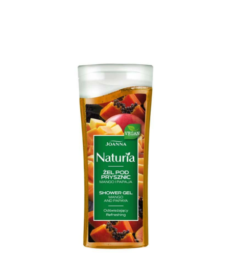 joanna naturia żel pod prysznic mango papaja 100ml  5901018011369