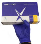 Rękawice nitrylowe niebieskie ZARYS easyCARE Nitril blue COBALT 100szt r.M